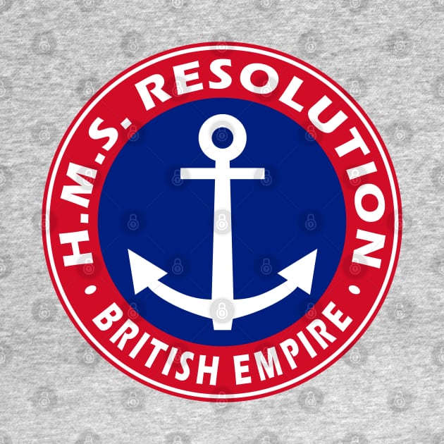 H.M.S. Resolution by Lyvershop